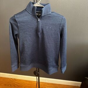Under Armour kid Navy Zip-Up Sweater